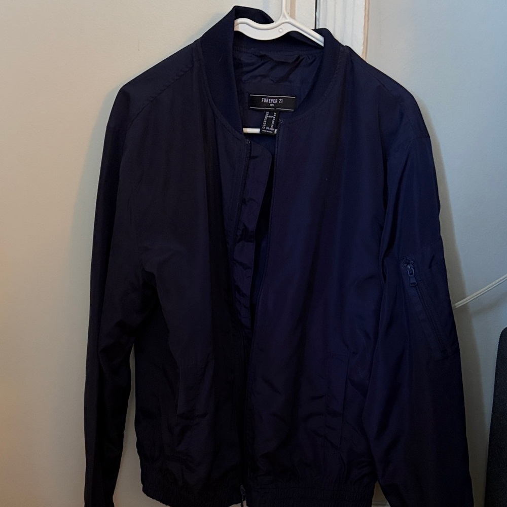 Forever 21 Men's Bomber Jacket, Medium